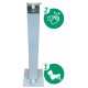 TOUCHLESS GELDSPENDER WITH FOOT CONTROL