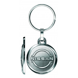 Porte-clés Nissan Triangle 3D design tout métal