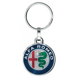 Porte-clés Alfa Roméo Rond, 3 couleurs
