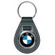 Sleutelhanger BMW Rond, 3 kleuren, op simili leer
