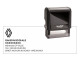 Customizable stamp - black ink - 7 lines 70 x 25 mm 