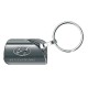 Porte-clés Hyundai Rectangle design asymétrique, tout métal