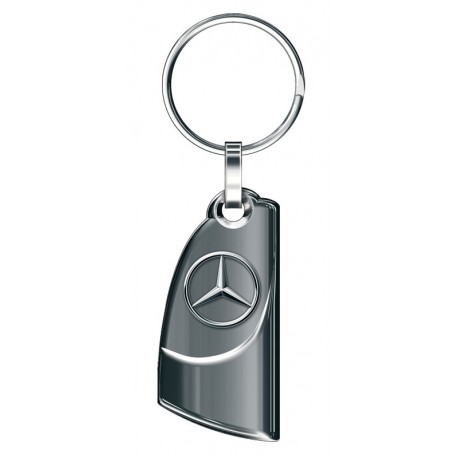 Porte-clés Mercedes Totem design 3D, tout métal