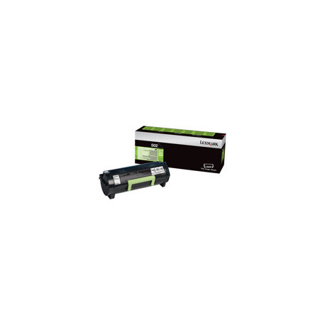 Lexmark "502" Toner, kleur zwart - origineel