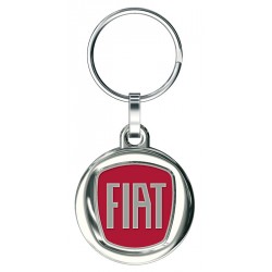 Porte-clés Fiat Rond, 1 couleur