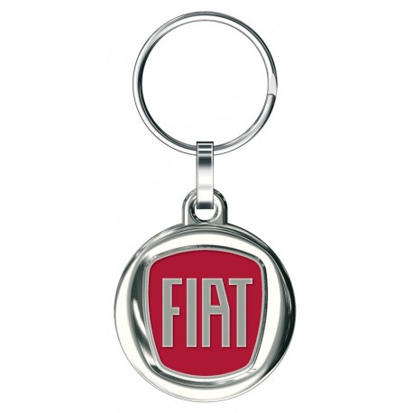 Porte-clés Fiat Rond, 1 couleur