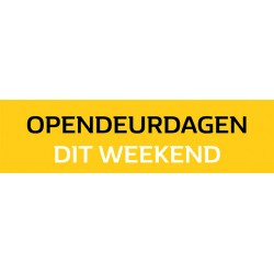 Spannbänder RENAULT "PORTES OUVERTES CE WEEK END"