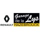 Sticker met kleur adres garage