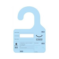 CINTRE ATTENTION DETAILS BLEU - LOT DE 900