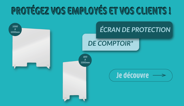 ECRAN PROTECTION DE COMPTOIR