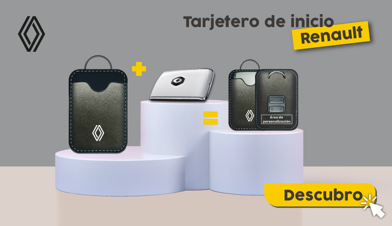 Tarjetero de inicio Renault