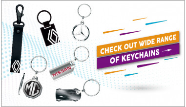 range of keychains